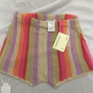 Nwt peppermayo crocheted shorts